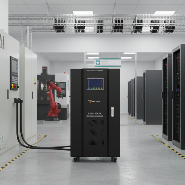 Stabilisateur de Tension Triphasé 20KVA Tunisie 275V-450V AC