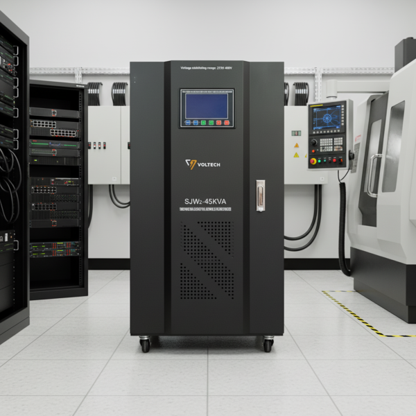 Stabilisateur de Tension Triphasé 45KVA Tunisie 275V-450V AC