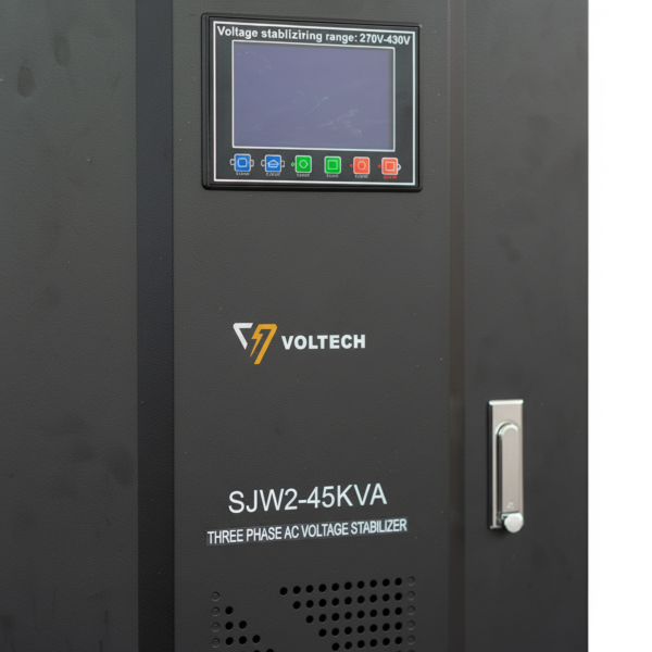 Stabilisateur de Tension Triphasé 45KVA Tunisie 275V-450V AC