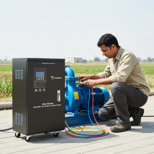 Stabilisateur de Tension Triphasé 10KVA Tunisie 275V-450V AC