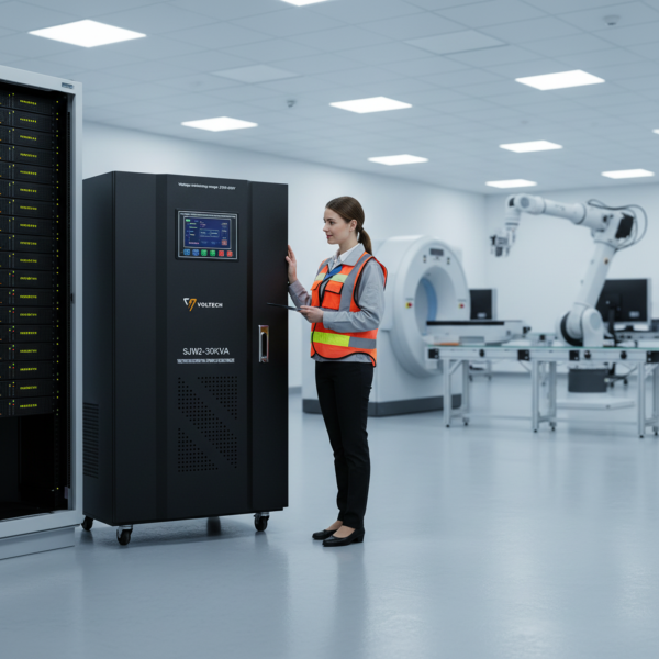 Stabilisateur de Tension Triphasé 30KVA Tunisie 275V-450V AC