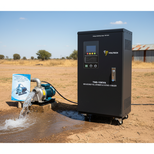 Stabilisateur de Tension Triphasé 15KVA Tunisie 275V-450V AC