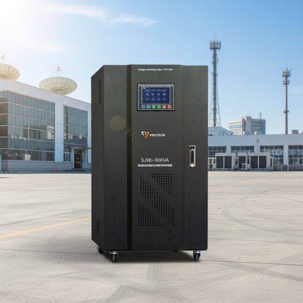 Stabilisateur de Tension Triphasé 30KVA Tunisie 275V-450V AC