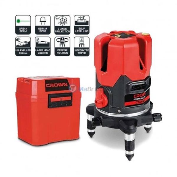 NIVEAU LASER 3LIGNE COL VERT7.4V.V2.H