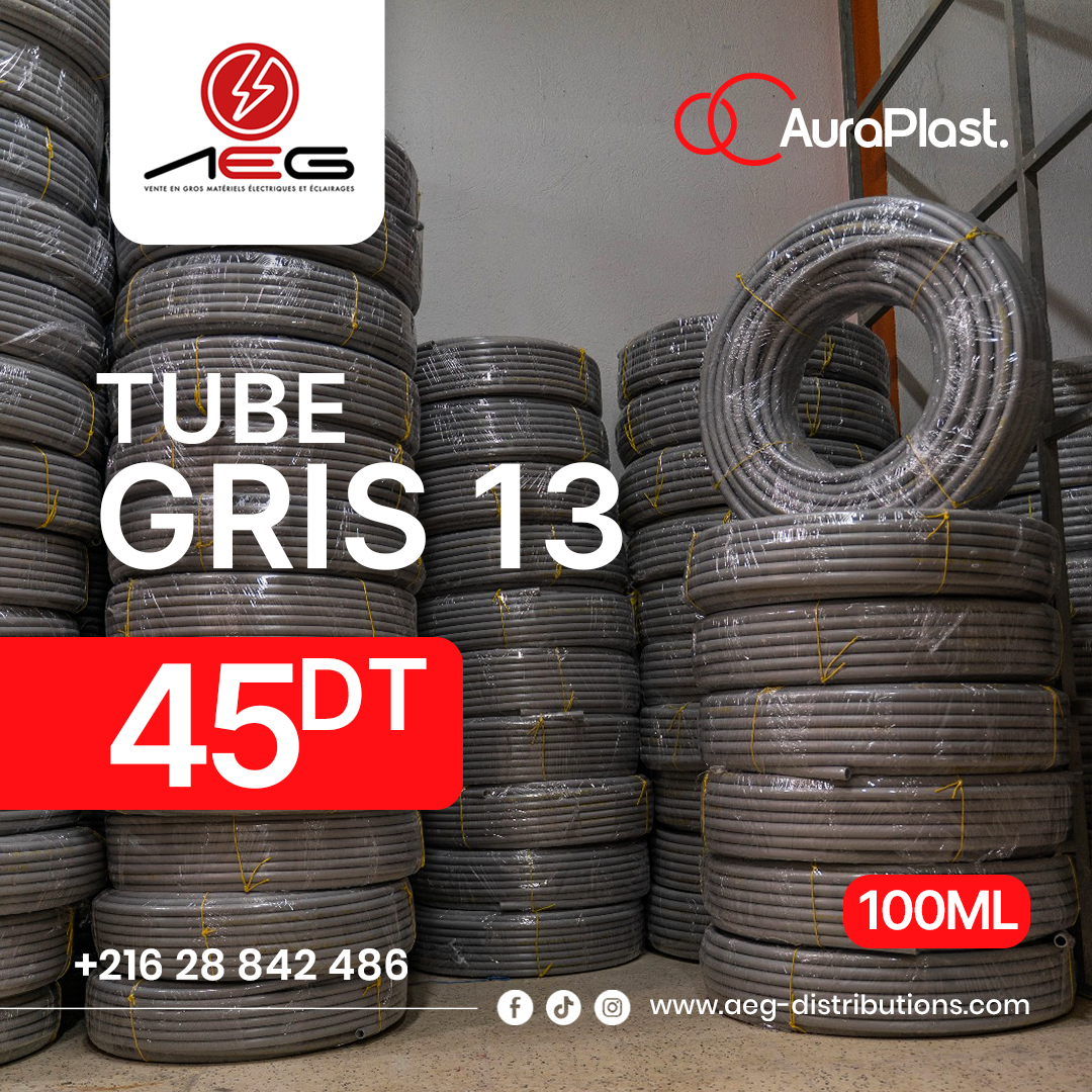 Tube Gris 13 1er Choix AuraPlast 100ML