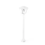 Lampadaire LED GIAFFA/ROBY Blanc Transparent E27 Fumagalli