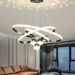 Applique LED C3261BK – 60 cm – 3 Températures de Couleur (3C) – Finition Noire