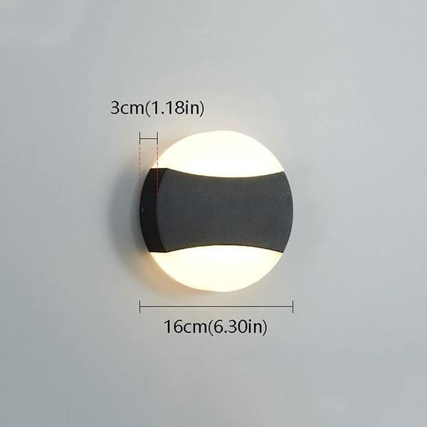 Appliqur Murale Ronde Extérieur/Intérieur LED