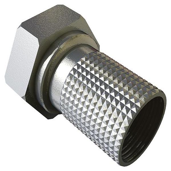 Connecteur F à visser pour câble de diamètre 6,8mm