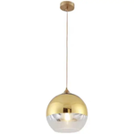 Applique / Suspension B088A Gold – Ø15 cm – Support Ampoule E27