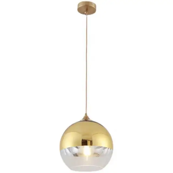 Applique / Suspension B088A Gold – Ø15 cm – Support Ampoule E27