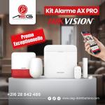 Kit Alarme HIKVISION AX PRO Sans Fil avec Sirène Extérieure – Système Sécurité 64 Zones