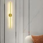 Applique LED KQ01G – 80 cm – Finition Dorée – Éclairage 3C