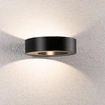 Applique Mural LED Rond/Carré 5W IP65 Noir 3000k Taille Ø125 * 148 * 45 mm