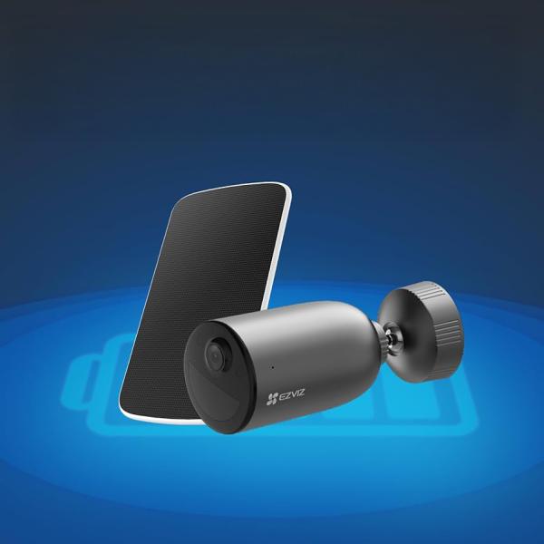 Caméra solaire Wifi EZVIZ CS-EB3 avec batterie rechargeable