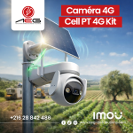Caméra de Surveillance 4G Imou Cell PT 4G Kit IPC-K9EP-3T0TE – Caméra Solaire PTZ Sans Wifi avec Carte SIM