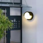 Applique murale extérieure arrondie étanche LED