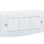 Porte module apparent avec 5 plaques