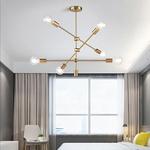 Suspension MBN001-6 – 6 Ampoules E27 – Design Industriel ou Contemporain