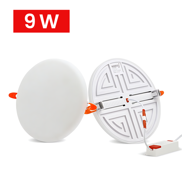 Spot Encastré 3D Rond 9W