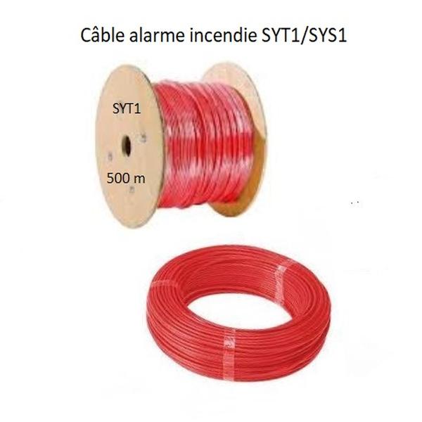 Câble SYT1 AWG20 pour alarme incendie