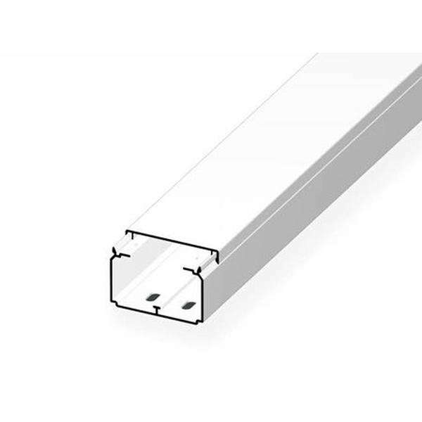 Moulure électrique PVC 60/40mm