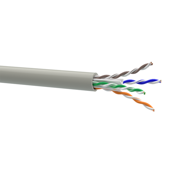 Cable U/UTP CAT6 4PR PVC