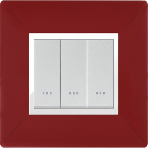 Technopolymère Rouge Bordeaux