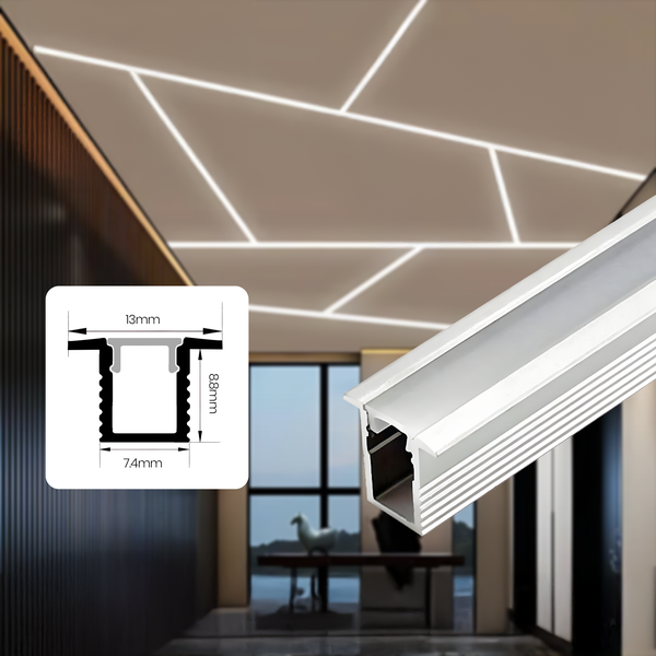 Profile LED Aluminium SJ-60-9 Gris