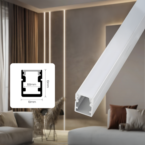 Profilé LED Aluminium SJ-60-20 Gris