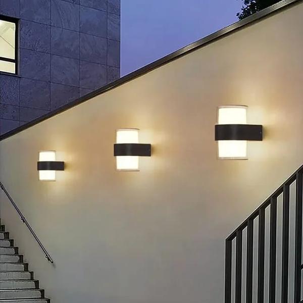 Applique Murale Ronde double Tête