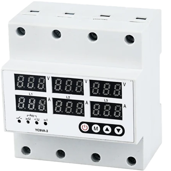 Protecteur de voltage et Ampérage Triphasé 100A