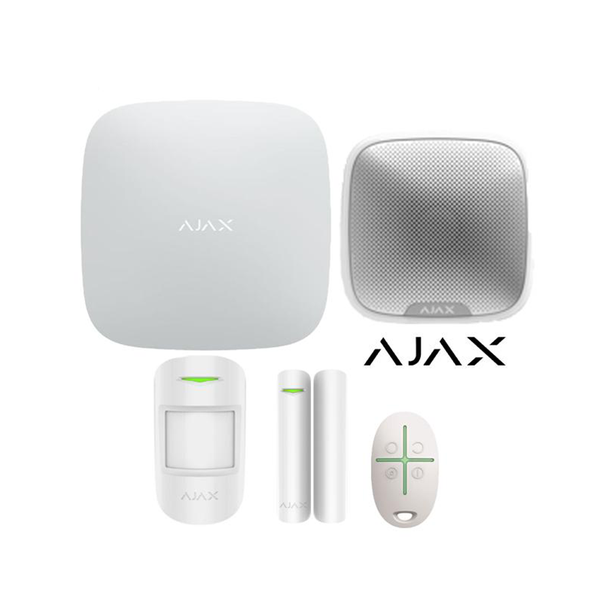 Kit Alarme Sans Fil Ajax avec Sirène