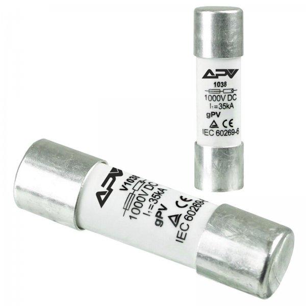 Fusible DC 25A 1000V pour systèmes solaires