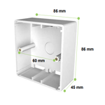 Boitîer saillie profondeur 45mm