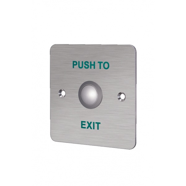 BOUTON EXIT HIKVISION EN ALUMINIUM CARRÉE