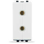Prise 2 Pôles Standard Français 7022 – 16A/250V Blanche