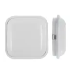 Applique Mural & Plafond LED Carre 24W IP65 Blanc 7000k Taille 220*220mm