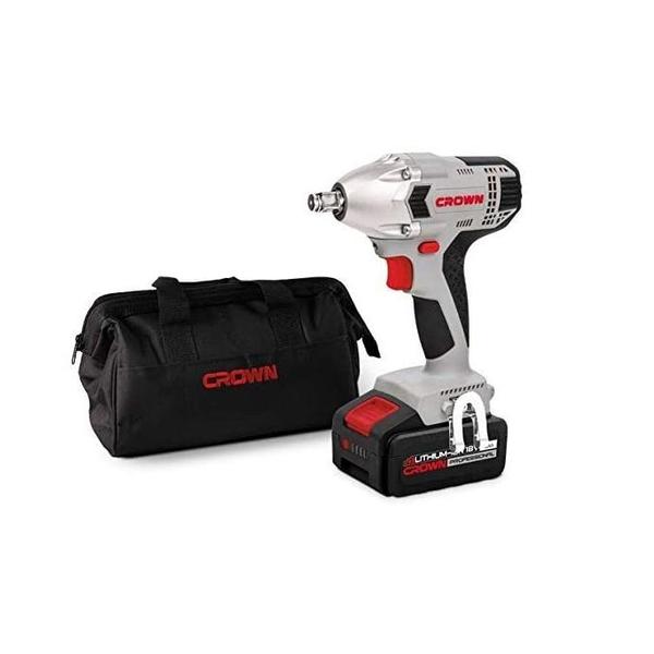 BOULONNEUSE 1/2" A BATTERIE 18V 4Ah 2 BATTERIE