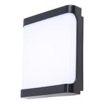 Applique Mural LED 24W IP65 Noir / Blanc 8000k/3000k Taille H 193 * L160 mm