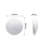 Applique Plafonnier Fumagalli E27 Blanc