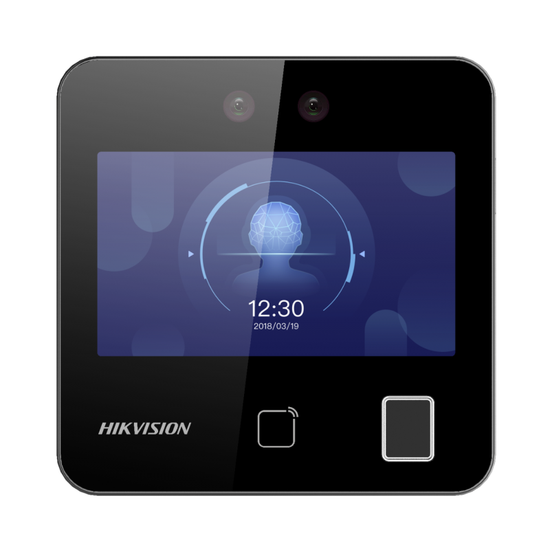 POINTEUSE + CONTROLE D’ACCES HIKVISION A RECONNAISSANCE FACIAL + EMPREINTE DIGITALE