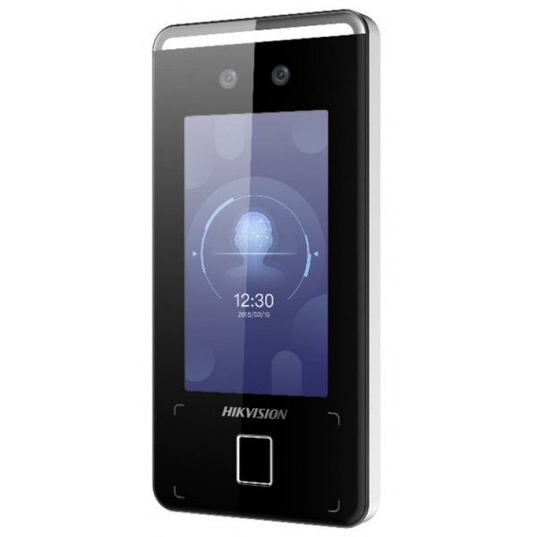 POINTEUSE + CONTRÔLE D’ACCES HIKVISION A RECONNAISSANCE FACIAL + EMPREINTE DIGITALE