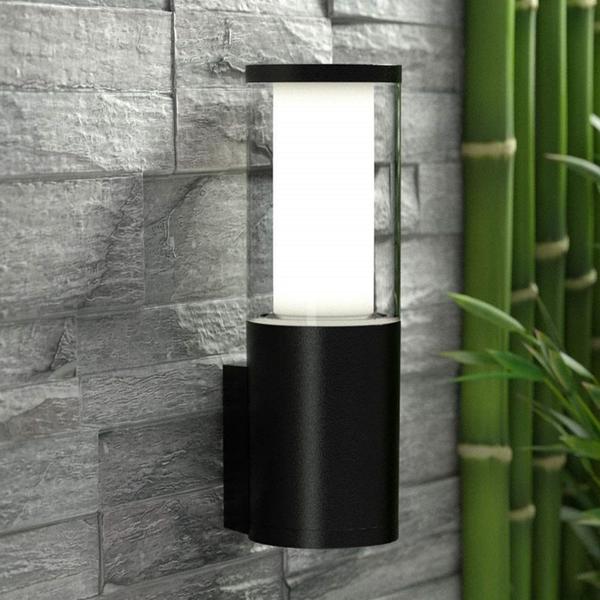 Applique Murale LED CARLO WALL Noir Transparent Fumagalli