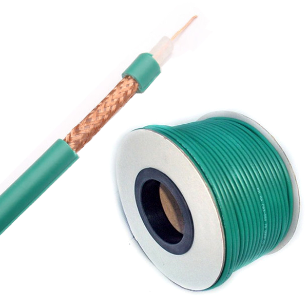 Câble coaxial 75 Ohms KX6A PVC
