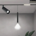 Suspension Magnetique APPARENT 12W 48V Noir 4000K ø 40*300mm