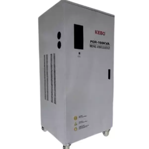 KEBO PDR-100KVA – Stabilisateur de Tension Triphasé 100 kVA (280–480V)